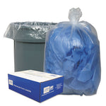 Load image into Gallery viewer, Linear Low-density Can Liners, 60 Gal, 0.9 Mil, 38&quot; X 58&quot;, Clear, 10 Bags/roll, 10 Rolls/carton
