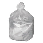 Load image into Gallery viewer, Waste Can Liners, 60 Gal, 12 Mic, 38&quot; X 58&quot;, Natural, 20 Bags/roll, 10 Rolls/carton
