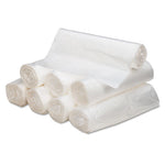 Load image into Gallery viewer, Can Liners, 56 Gal, 16 Mic, 43&quot; X 48&quot;, Natural, 20 Bags/roll, 10 Rolls/carton
