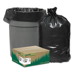 Load image into Gallery viewer, Linear Low Density Large Trash And Yard Bags, 33 Gal, 0.9 Mil, 32.5&quot; X 40&quot;, Black, 80/carton
