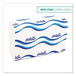 Load image into Gallery viewer, Multifold Paper Towels, 1-ply, White, 9.25 X 9.5, 250/pack, 16 Packs/carton
