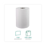 Load image into Gallery viewer, Hardwound Roll Towels, 1-ply, 8&quot; X 350 Ft, White, 12 Rolls/carton
