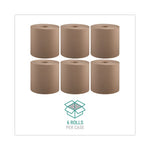 Load image into Gallery viewer, Hardwound Roll Towels, 1-ply, 8&quot; X 800 Ft, Natural, 6 Rolls/carton
