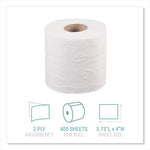 Load image into Gallery viewer, Bath Tissue, Septic Safe, Individually Wrapped Rolls, 2-ply, White, 400 Sheets/roll, 24 Rolls/carton
