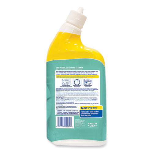 Acidic Toilet Bowl Cleaner, Mint, 32 Oz Bottle