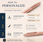 Load image into Gallery viewer, Personalized Parker Jotter XL Rose Gold Ballpoint Pen – Custom Engraved Luxury Gift
