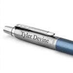 Load image into Gallery viewer, Personalized Parker Jotter XL Ballpoint Pen, Matte Blue Custom Engraved Luxury Gift Box
