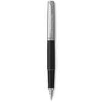 Load image into Gallery viewer, Personalized Parker Jotter Black Fountain Pen, Engraved Luxury Gift, Custom Writer's Instrument
