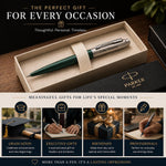 Load image into Gallery viewer, Personalized Parker Jotter XL Ballpoint Pen, Matte Green Engraved Gift Box
