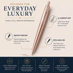 Load image into Gallery viewer, Personalized Parker Jotter XL Rose Gold Ballpoint Pen – Custom Engraved Luxury Gift
