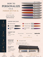 Load image into Gallery viewer, Personalized Parker Jotter Ballpoint Pen – Laser Engraved, Official Gift Box
