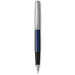 Load image into Gallery viewer, Personalized Parker Jotter Royal Blue Fountain Pen – Engraved Parker Pen, Custom Gift for Graduation, Teacher, Executive &amp; Professional
