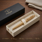 Load image into Gallery viewer, Engraved Parker Pen, Personalized Jotter XL Pen, Monochrome Matte Gold Pen, Custom Name Pen, Doctor Appreciation Gift, Thank You Gift
