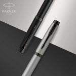 Load image into Gallery viewer, Personalized Parker IM Ballpoint Pen – Stainless Steel | Custom Laser Engraved | Parker Gift Box
