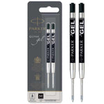 Load image into Gallery viewer, Genuine Parker Gel Ink Refills: Blue &amp; Black, 0.7mm Medium Tip (2 Pack)
