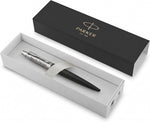 Load image into Gallery viewer, Personalized Parker Jotter Premium Ballpoint Pen – Black, Custom Engraved Pen Gift for Him &amp; Her,  Doctor,  Wedding, Groomsmen, Anniversary
