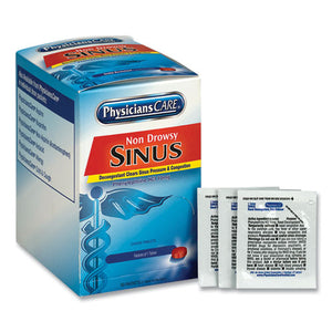 Sinus Decongestant Congestion Medication, One Tablet/pack, 50 Packs/box