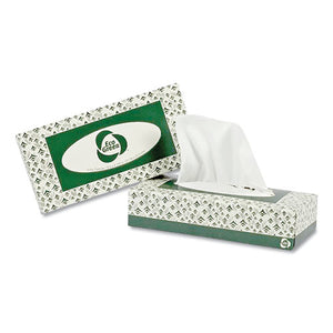 Recycled 2-ply Facial Tissue, White, 150 Sheets/box, 20 Boxes/carton