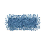 Load image into Gallery viewer, Mop Head, Dust, Looped-end, Cotton/synthetic Fibers, 18 X 5, Blue
