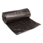 Load image into Gallery viewer, Low-density Waste Can Liners, 33 Gal, 0.5 Mil, 33&quot; X 39&quot;, Black, 25 Bags/roll, 8 Rolls/carton
