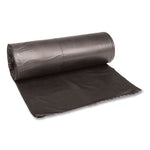 Load image into Gallery viewer, Low-density Waste Can Liners, 60 Gal, 0.65 Mil, 38&quot; X 58&quot;, Black, 25 Bags/roll, 4 Rolls/carton
