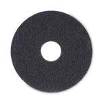 Load image into Gallery viewer, Stripping Floor Pads, 13&quot; Diameter, Black, 5/carton
