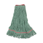Load image into Gallery viewer, Mop Head, Premium Standard Head, Cotton/rayon Fiber, Large, Green
