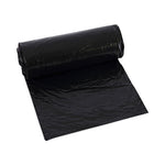 Load image into Gallery viewer, Low-density Waste Can Liners, 16 Gal, 1 Mil, 24 X 32, Black, 10 Bags/roll, 15 Rolls/carton
