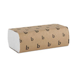 Load image into Gallery viewer, Multifold Paper Towels, 1-ply, 9 X 9.45, White, 250 Towels/pack, 16 Packs/carton
