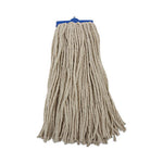 Load image into Gallery viewer, Cut-end Lie-flat Wet Mop Head, Cotton, 16oz, White
