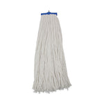 Load image into Gallery viewer, Mop Head, Economical Lie-flat Head, Rayon Fiber, 32-oz., White, 12/carton
