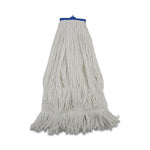 Load image into Gallery viewer, Mop Head, Lie-flat Head, Rayon Fiber, 24oz, White, 12/carton
