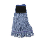 Load image into Gallery viewer, Mop Head, Loop-end, Cotton With Scrub Pad, Medium, 12/carton
