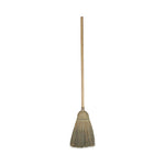 Load image into Gallery viewer, Warehouse Broom, Corn Fiber Bristles, 56&quot; Overall Length, Natural
