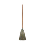 Load image into Gallery viewer, Warehouse Broom, Yucca Corn Fiber Bristles, 56&quot; Overalll Length, Natural, 12/carton
