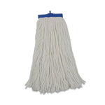 Load image into Gallery viewer, Cut-end Lie-flat Mop Head, Rayon, 16oz, White, 12/carton
