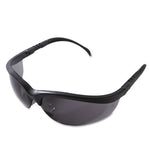 Load image into Gallery viewer, Klondike Safety Glasses, Matte Black Frame, Gray Lens, 12/box
