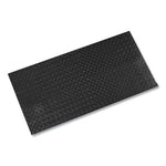 Load image into Gallery viewer, Tuff-spun Foot-lover Diamond Surface Mat, Rectangular, 24 X 36, Black
