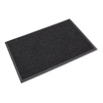 Load image into Gallery viewer, Super-soaker Wiper Mat With Gripper Bottom, Polypropylene, 46 X 72, Charcoal
