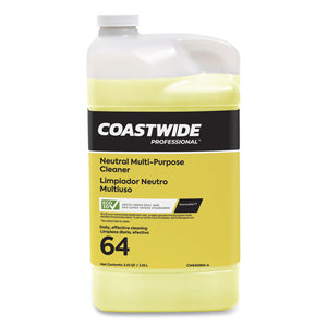 Neutral Multi-purpose Cleaner 64 Eco-id Concentrate For Expressmix Systems, Citrus Scent, 110 Oz Bottle, 2/carton