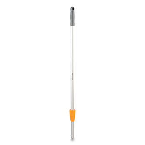 Wet-mop Extension Pole, 35" To 60" Aluminum Handle, Gray