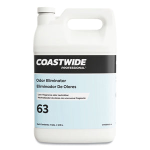 Air Freshener Odor Eliminator 63 Concentrate, Grapefruit Scent, 3.78 L Bottle, 4/carton