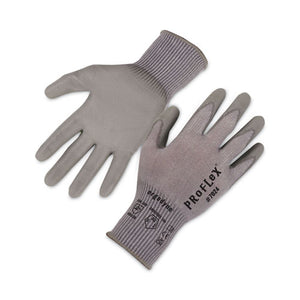 Proflex 7024 Ansi A2 Pu Coated Cr Gloves, Gray, 2x-large, 12 Pairs/pack, Ships In 1-3 Business Days