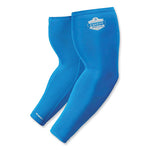 Load image into Gallery viewer, Chill-its 6690 Performance Knit Cooling Arm Sleeve, Polyester/spandex, X-large, Blue, 2 Sleeves, Ships In 1-3 Business Days

