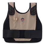 Load image into Gallery viewer, Chill-its 6215 Premium Fr Phase Change Cooling Vest W/ Packs, Modacrylic Cotton, Large/xl, Khaki, Ships In 1-3 Business Days
