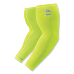 Load image into Gallery viewer, Chill-its 6690 Performance Knit Cooling Arm Sleeve, Polyester/spandex, Medium, Lime, 2 Sleeves, Ships In 1-3 Business Days
