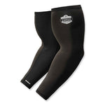 Load image into Gallery viewer, Chill-its 6690 Performance Knit Cooling Arm Sleeve, Polyester/spandex, Medium, Black, 2 Sleeves, Ships In 1-3 Business Days
