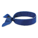 Load image into Gallery viewer, Chill-its 6702 Cooling Embedded Polymers Tie Bandana, One Size Fits Most, Solid Blue, Ships In 1-3 Business Days
