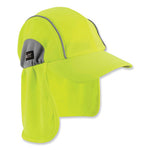 Load image into Gallery viewer, Chill-its 6650 High-performance Hat Plus Neck Shade, Polyester, One Size Fits Most, Lime, Ships In 1-3 Business Days
