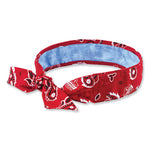 Load image into Gallery viewer, Chill-its 6700ct Cooling Bandana Pva Tie Headband, One Size Fits Most, Red Western, Ships In 1-3 Business Days
